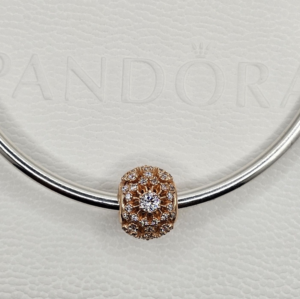 🎁Authentic Pandora ROSE RADIANCE CHARM - Picture 5 of 8